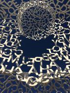 Letters Sculpture Sky