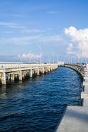 man fishing on long Pier