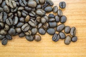 Coffee beans aromatic