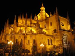 very beautiful Cathedral Segovia City