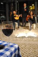 Red Wine Musicians Glass Of