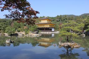 Kinkaku Ji Kyoto Japan Autumnal