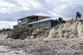 Hurricane Matthew Beach destruction