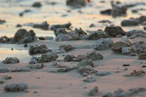 Sand Rocks Pebbles