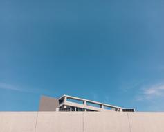 Blue Sky and Building