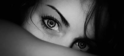 Human Eyes Close Up