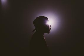 Floodlight Man Person sun
