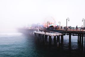 Bridge Fog river