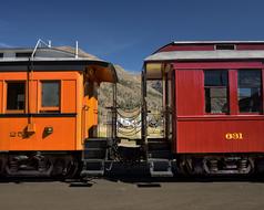 Railroad Car Train Narrow