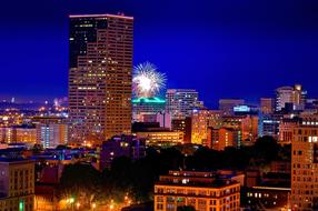 Fireworks Portland Oregon