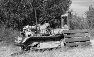 Bulldozer Carcass Scrap