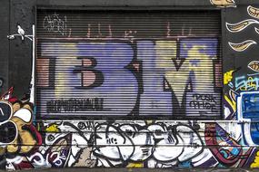 bm Graffiti Background Grunge Street