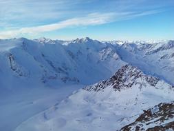 Pitztal Mountains Snow