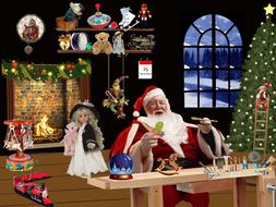 workshop father christmas santa