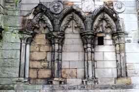 unusually beautiful Pillar Columns Abbey