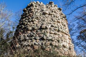 Middle Ages Fangelturm Ruin