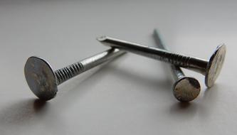 Carpentry Close-Up Nails