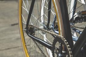 Bike Chain Close-Up