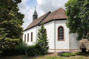 Einselthum old german styled Church Building