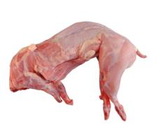 raw rabbit meat