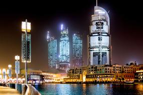 Dubai Skyscraper water