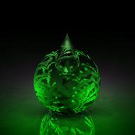 drop of rain water green foliage