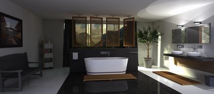 sdb bathroom design decoration