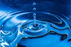 Water Drop Of Macro