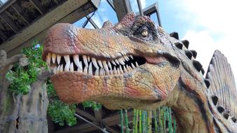 Dinosaur Head Dino Giant lizard