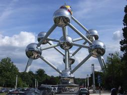 The Atomium monument Museum in Brussels