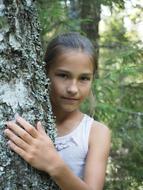 absolutely beautiful Girl Forest
