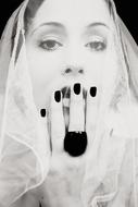bride Girl Nun