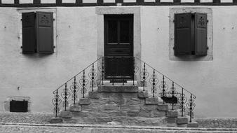 Stairs Porch The Entrance To