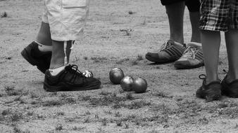 apples feet people beach