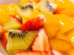 refreshing fruit salad