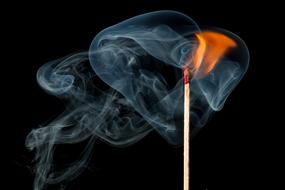 Fire Smoke Match