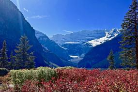 Mountains Glacier Valley