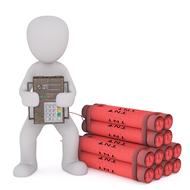 fax white male 3d model isolated