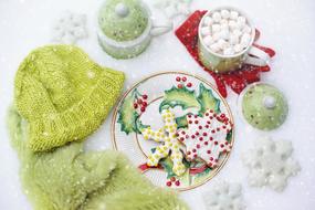 Hot Chocolate Snow Winter