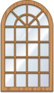 one window wood drawing