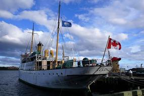 Boat Canada Halifax Sky