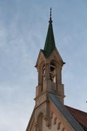 Church Tower blue sky