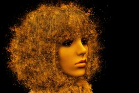 woman portrait face beautiful sexy