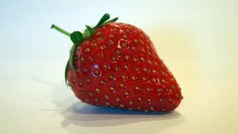 Strawberry Fruits macro view
