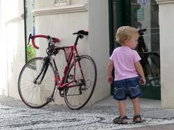 Child Boy Road Bike