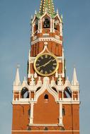 Moscow Kremlin Tower Of The Savior