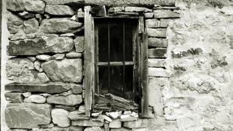 Window Ruined Old