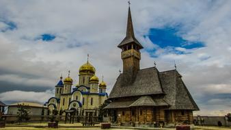 Romanian wooden church in Cyprus