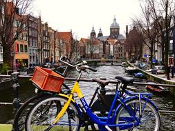 Amsterdam canal bike
