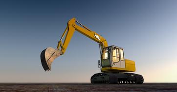 Excavators Blade Construction machine